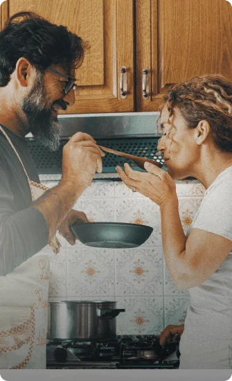 miłe kolacje we dwoje